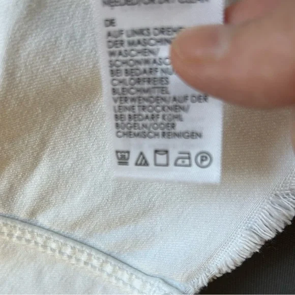 Liverpool Women's “Jackie Jacket” White with Black Stripe , Size XS - Picture 11 of 13